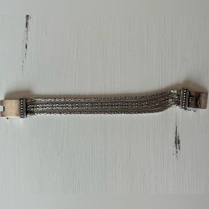 Silpada sterling silver 5 strand bracelet